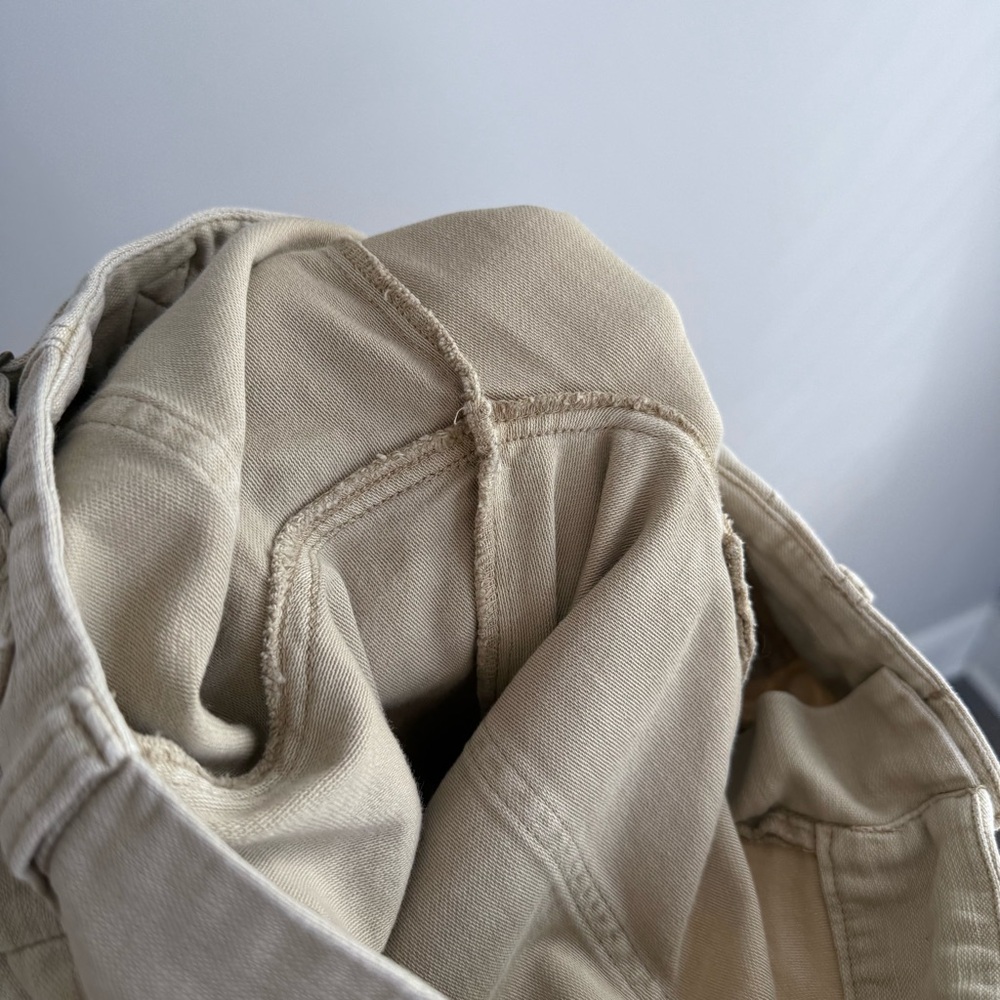 FAHERTY Stretch Surplus Pants In Safari Size 27 Beige Casual Cargo Utility Pants - Picture 13 of 16